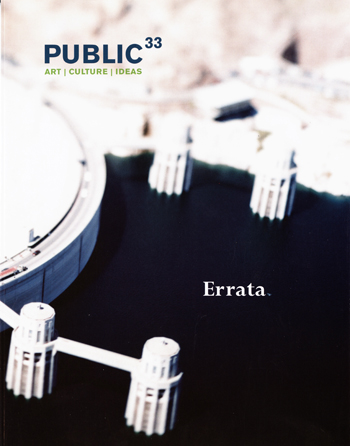 					View public 33 (2006): Errata
				